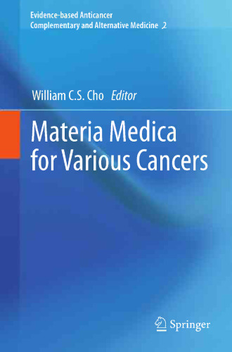 Materia Medica for Various Cancers
