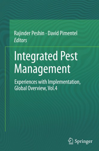 Integrated pest management. Vol. 4, Experiences with implementation, global overview