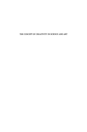 The Concept Of Creativity Science Art