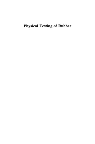 Physical Testing of Rubber