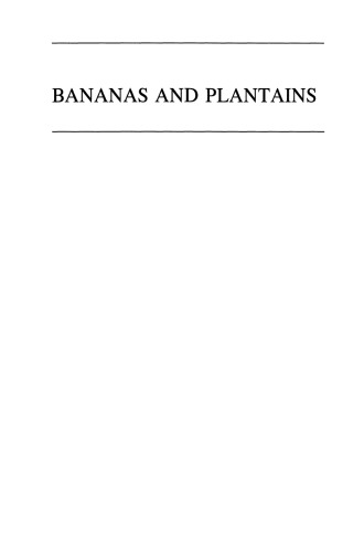 Bananas and plantains