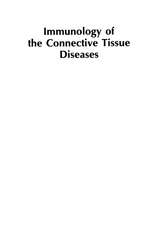 Immunology of the Connective Tissue Diseases