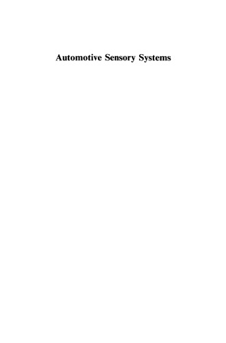 Automotive Sensory Systems