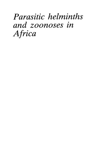 Parasitic helminths and zoonoses in Africa