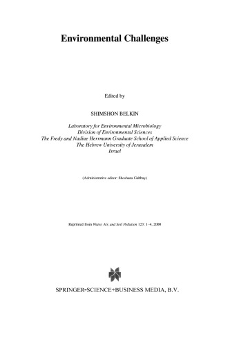 Environmental Challenges