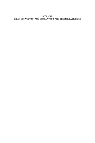SCORe ’96: Solar Convection and Oscillations and their Relationship