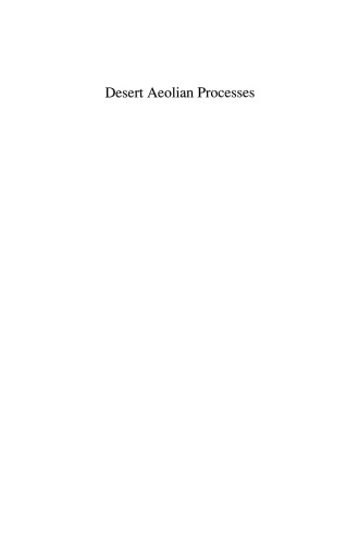 Desert Aeolian Processes
