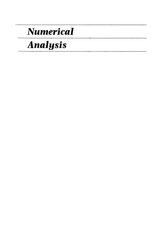 Numerical Analysis