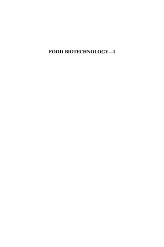Food Biotechnology—1