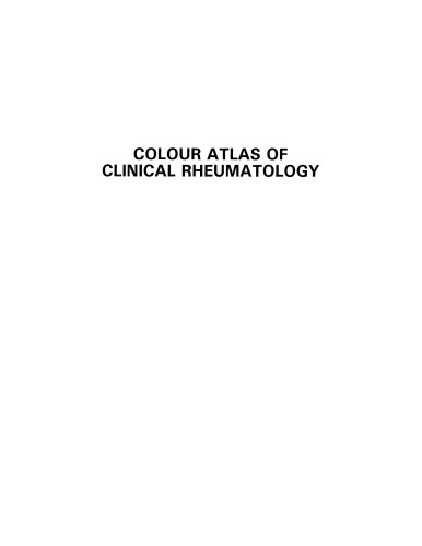 Colour Atlas of Clinical Rheumatology