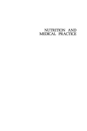 Nutrition and Medical Practice