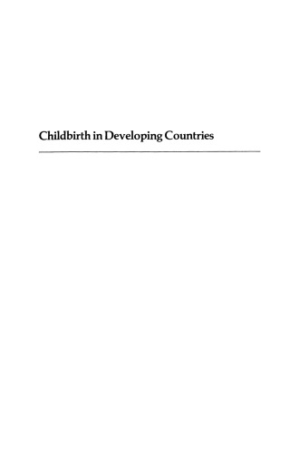 Childbirth in Developing Countries
