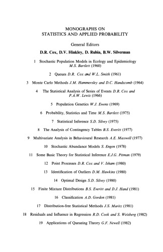 Risk Theory: The Stochastic Basis of Insurance