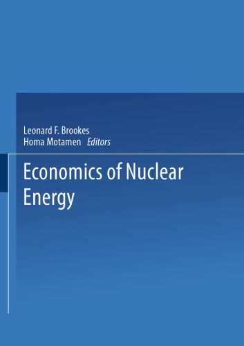 The Economics of Nuclear Energy