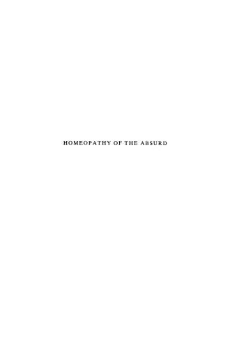 Homeopathy of the Absurd: The Grotesque in Paul van Ostaijen’s Creative Prose