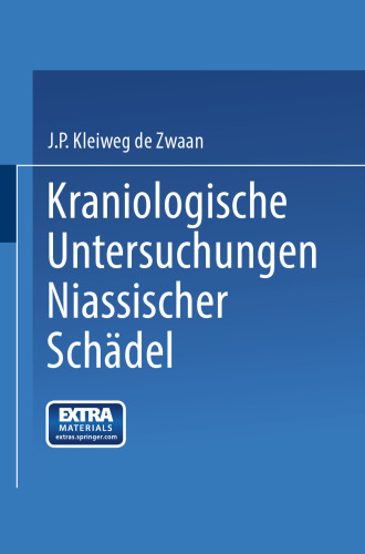 Kraniologische Untersuchungen Niassischer Schädel