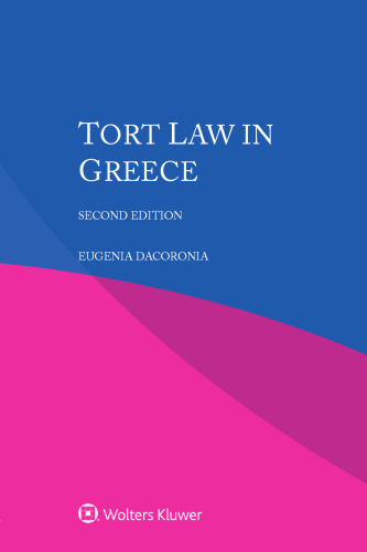 Tort Law in Greece