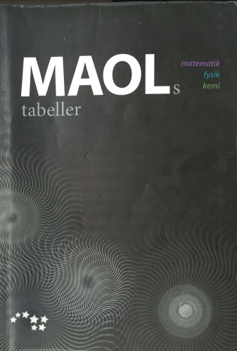 Maols tabeller: matematik, fysik, kemi