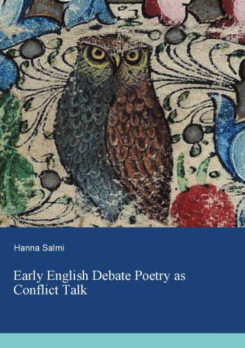 Early English Debate Poetry as Conflict Talk