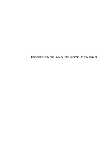 Geoscience and Remote Sensing