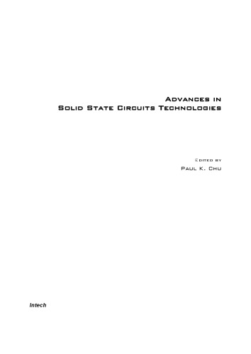 Advances in Solid State Circuits Technologies