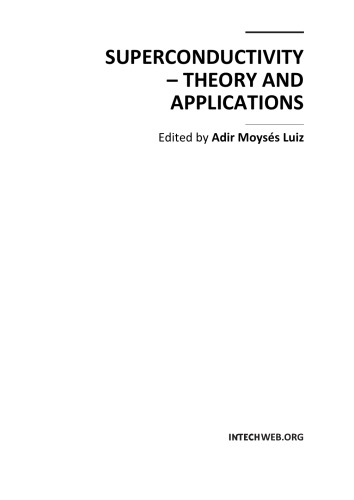 Superconductivity – Theory and Applications