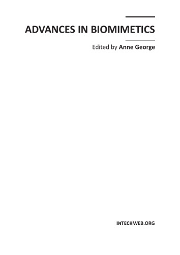 Advances in Biomimetics