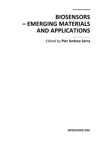 Biosensors - Emerging Materials and Applications