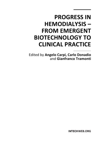 Progress in Hemodialysis