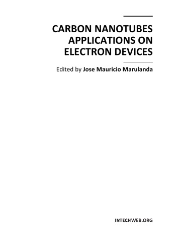 Carbon Nanotubes - Applns on Electron Devices