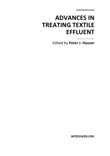 Advances in Treating Textile Efluent