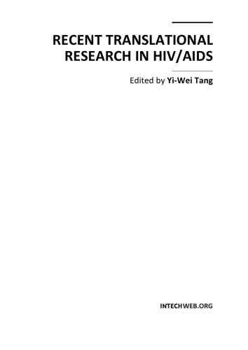 Recent Translational Research in HIV AIDS