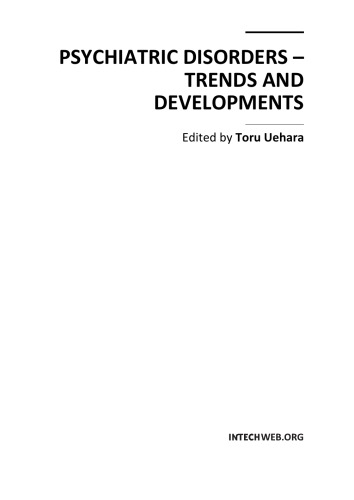 Psychiatric Disorders - Trends and Developments