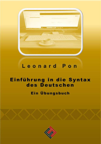 Einführung in die Syntax des Deutschen - Ein Übungsbuch