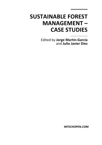 Sustainable Forest Management - Case Studies