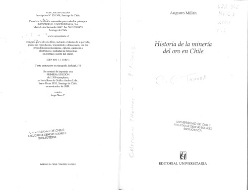 Historia de la minería del oro en Chile