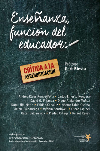 Enseñanza, función del educador: crítica a la “aprendificación”