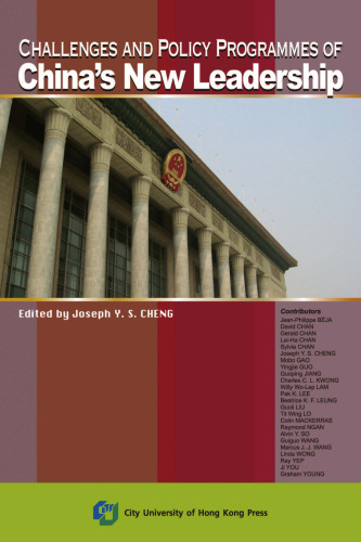 Challenges and Policy Programmes of China's New Leadership