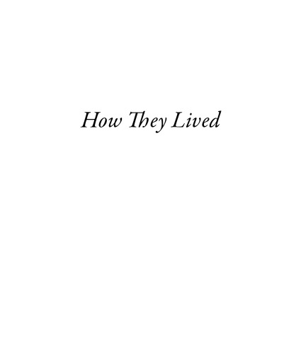 How They Lived: The Everyday Lives of Hungarian Jews, 1867–1940