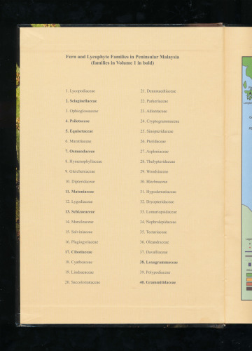 Flora of Peninsular Malaysia. Series 1, Ferns and lycophytes