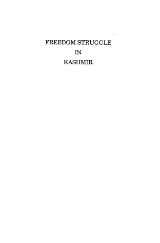 Freedom Struggle in Kashmir