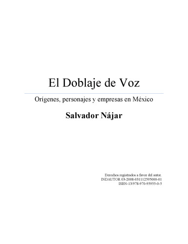 El doblaje de voz