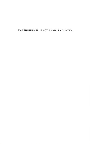 The Philippines Is Not A Small Country