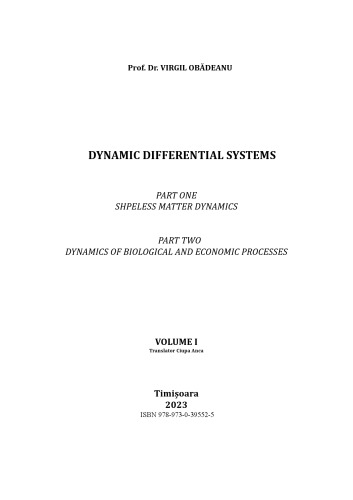 Dynamic Differential Systems