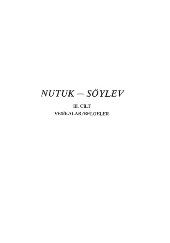 Nutuk (Söylev) (Orijinal Metin + Sadeleştirilmiş Metin)
