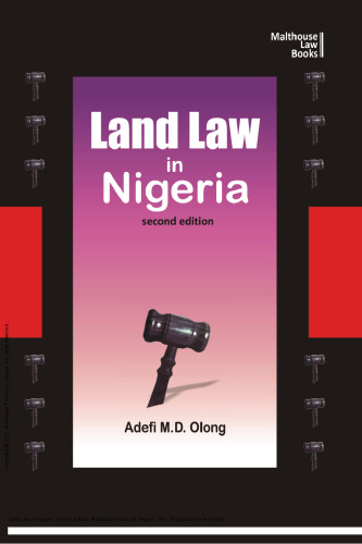 Land Law in Nigeria : Second Edition