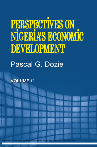 Perspectives on Nigeria's Economic Development Volume II