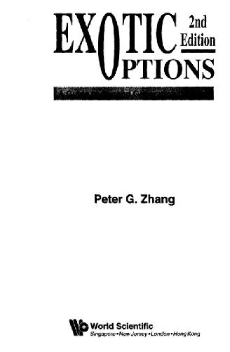 Exotic options: a guide to second generation options