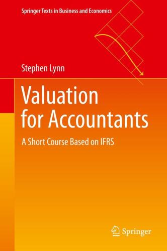 Valuation for Accountants: A Short Course Based on IFRS