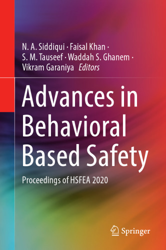 Advances in Behavioral Based Safety: Proceedings of HSFEA 2020